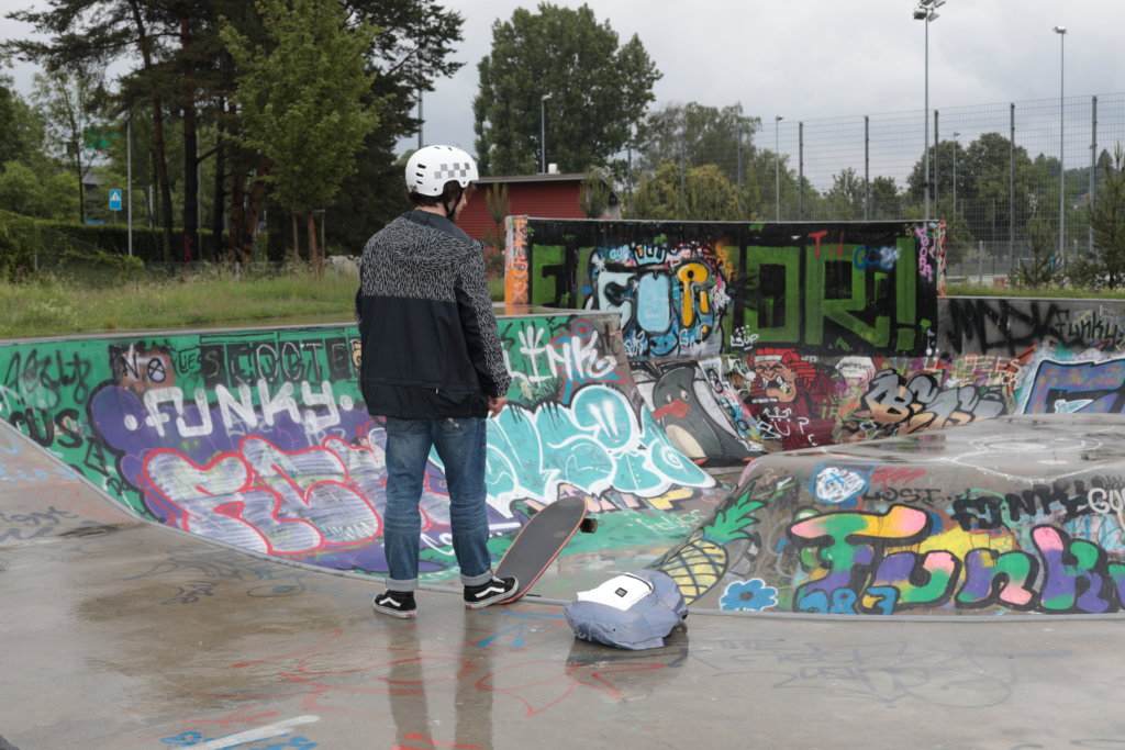 "Skate Bowl" nel parco Brunau